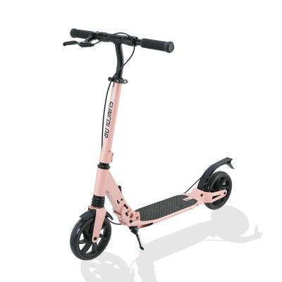 China New Design High Quality 100% Aluminum Foot Scooter Youth Folding Adult Kick Scooter With Disc Brake for sale