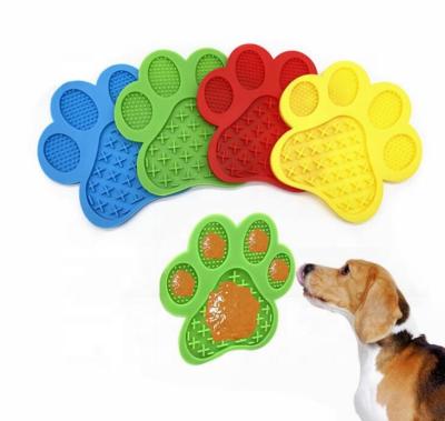 China Viable Silicone Licking Mat Pet Mat Silicone Slow Eating Mat for sale