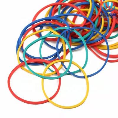 China Professional Eco - Friendly Food Grade Silicone Rubber Gasket / Elastic Ring / Rubber Band for sale