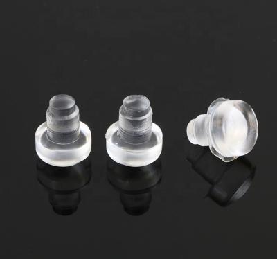 China Flexible Tape Screw Hole Silicone Customs Lead Plug , T Shape Silicone Rubber Waterproof Plugs for sale