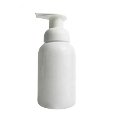 China BEAUTY PACKAGING 8oz 250ml Plastic PET Foaming Bottle , Round Shape PET Pump Bottle for sale