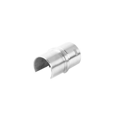 China Modern Stainless Steel 304 316 180 Degree Railing Connector Fitting For Slotted Tube Railing for sale