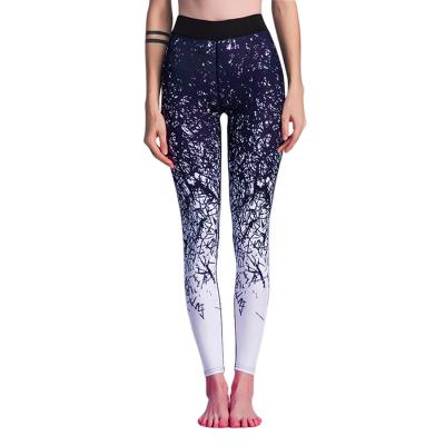 China Breathable Sidiou Group Women's Printing Tights Workout Pants Sports Pants Yoga Leggings for sale