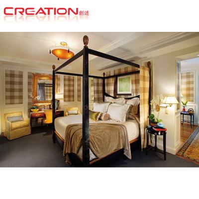 China Traditional antique style custom hotel bedroom seeteen other hotel furniture for sale