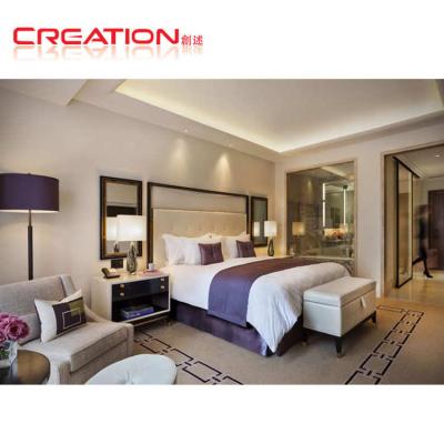 China PANEL veneer finished modern sheraton hotel furniture for hotel bedroom for sale