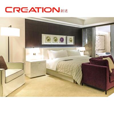 China Modern White Furniture Hotel Bed Room Furniture Bedroom Hotel Le Meridien Dubai Hotel And Conference Center for sale