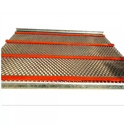 China Plain Weave Machine Self Cleaning Screen Accessory Anti Blocking Mesh , Self Cleaning Wire Mesh For Sand And Gravel Vibrating Screen for sale