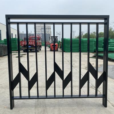 China Custom Sample Modern Style Metal Tubular Barrier Exterior Cost Effective Corrosion Resistance for sale