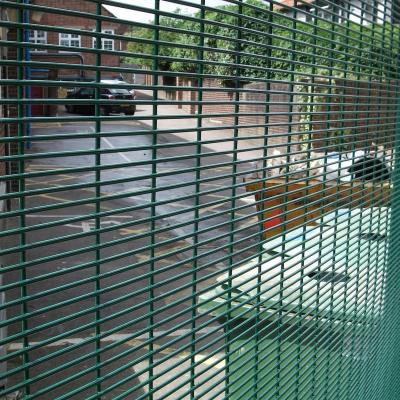 China Factory Price Rodent Proof Anti Climb Galvanized Security Welded Wire Mesh Barrier Panels Clear View Fencing for sale