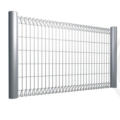 China Cost effective Wrought galvanized BRC welded mesh fence / Roll Top fence panel for sale