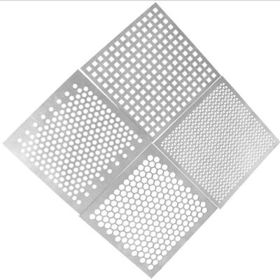 China STAINLESS STEEL CABLE Most Popular Perforated Metal Mesh - Round Hole Sheet for sale