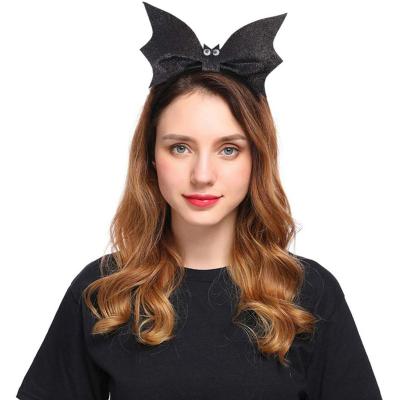 China Halloween Party Kid Halloween Costume Hair Circle Glitter Bat Wing with Blindfold for sale