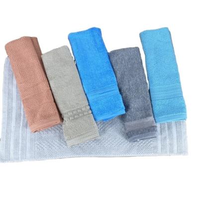 China Factory Single 100% cotton QUICK DRY cotton towel stain yarn-dyed print family hotel SPA soft double-sided absorbent towel set for sale