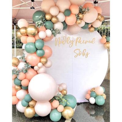 China 160PCS Latex Theme Balloon Garland Kit Gold Confetti Latex Balloons Arch for Wedding, Graduation, Baby Shower, Annivesaries, Spring for sale