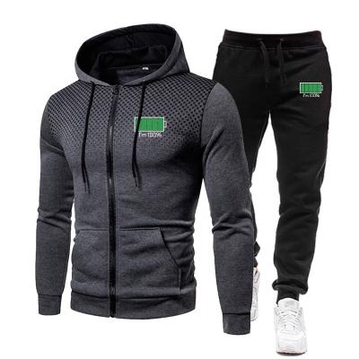 China OEM Factory Custom Mens Sweat Suits 2021 Breathable Tracksuit Fitness Wear Wholesale Sweat Suits for sale