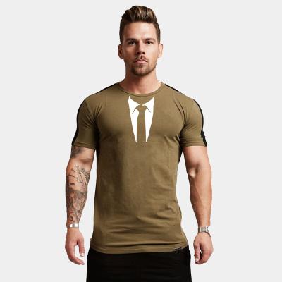 China Anti-Wrinkle Premium 100% Cotton Gents T-shirts Cotton Men's T-shirt Summer for sale