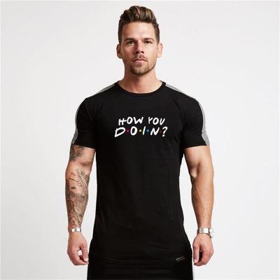 China Most Popular Men's T Shirts Men's Casual T-shirt 100 Cotton High Quality Men's T-shirt Anti-Wrinkle for sale