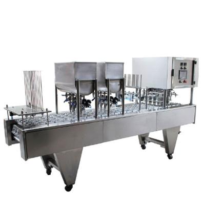 China Food Cake Packaging Plastic Popcorn Cup Filling Machine for sale