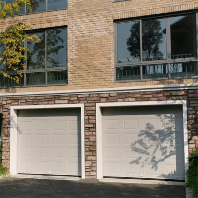 China Modern Residential PU Foam Insulated Garage Door And Insulated Sectional Garage Doors for sale