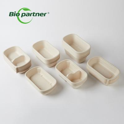 China Fast Food Togo Biodegradable Microwavable Disposable Custom Microwave Container for sale