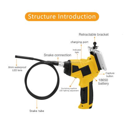 China New arrival1080p HD wifi handheld endoscope sewer pipe waterproof/waterproof inspection camera for Android and IOS mobile snake tupe 3Meter for sale