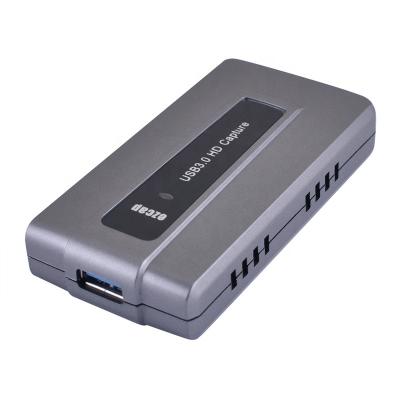 China USB 3.0 Game Video Capture Card Box Live Streaming Record 1080p 60fps Plug and Play for XBOX Approx 9 * 4 * 1.8cm/3.54 * 1.57 * 0.71in for sale