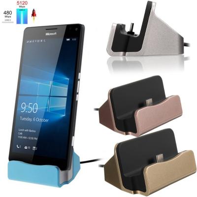 China Type-C Type C Docking Station Desktop Charging Station VOXLINK USB 3.1 Mobile Phone Cradle USB 3.1 Charging Dock Sync for Smartphones for sale