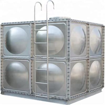 China Stainless Steel Water Storage Tank 10000 Litres Custom Square Stainless Steel Tank for sale