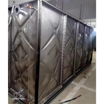 China Welding Stainless Steel Water Storage Tank Price 5000 12000 15000 Liter Large Tank for sale