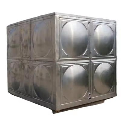 China Sectional Ss Water Tank / Stainless Steel Welded Water Storage Tank For Hotels Garment Shops for sale