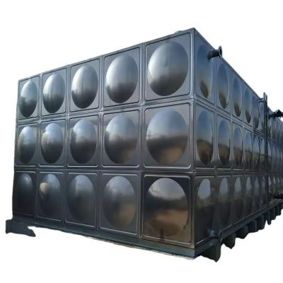 China Stainless Steel Water Tank 2000 Liter Home Large Metal Water Tank for sale