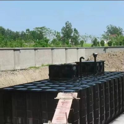 China GSC BDF Tanque seccional de armazenamento de água Tanque subterrâneo de água da chuva de aço modular à venda