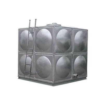 China SMC FRP Panel GRP Tanque de agua Bomba de agua Reservorio para la lucha contra incendios Tanque de agua modular aislado para la India en venta