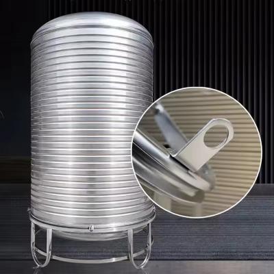 China Round custom stainless steel water tanks cylindrical  For Water Treatment for sale