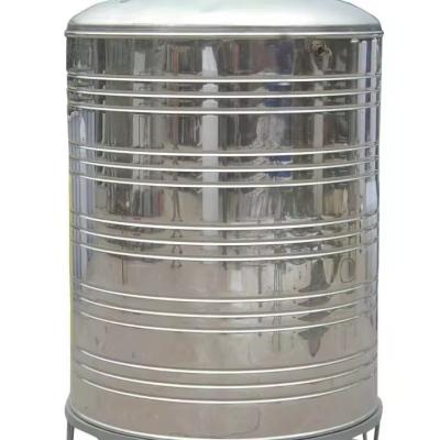 China Practical Gravity Water Filter Glass Stainless Steel Water Tank Round for sale