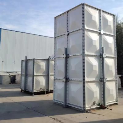 China FRP grp Panel Water Tank Fiberglass Water Storage Tank 5000 10000 20000 Liter Water Tank for sale