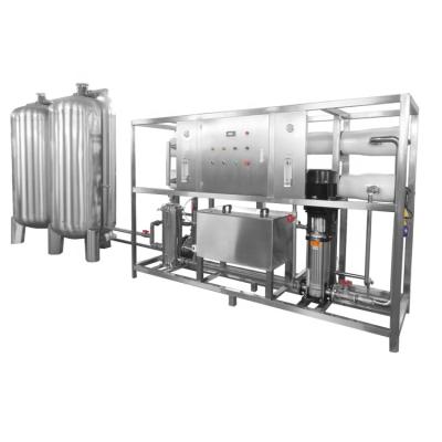 中国 1000L/H Stainless Steel RO Water Treatment Plant Operation Temperature 5-45℃ 販売のため