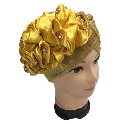 China Fashion new arrival turban wrap hotsale women muslim hijab turbans hat for sale