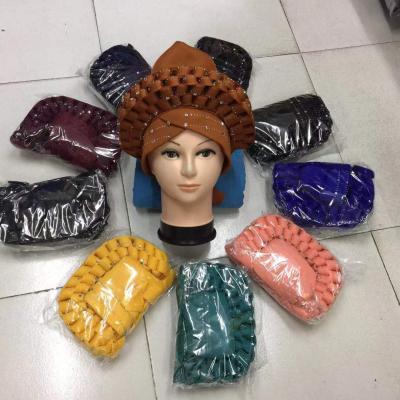 China DecorateÂ   Wholesale Turban Hat With Beads High Quality Head Wraps Turban For Women Hat for sale