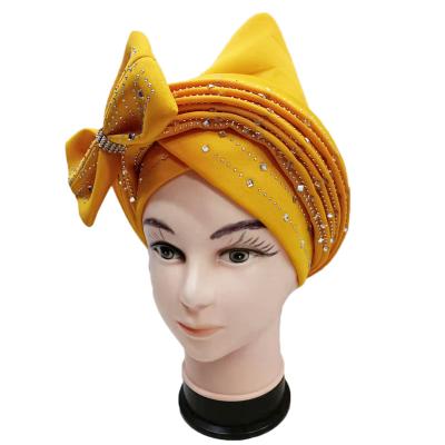 China DecorateÂ   Wholesale Women's Head Turban Head Hat Fashion Head Turban Wrap Scarf Head Wrap for sale