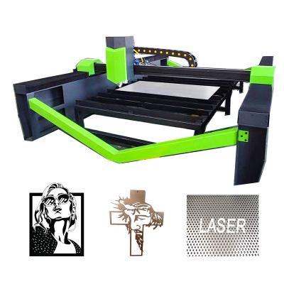 China Programmable cheap MAX big power metal sheet processing fiber laser cutting machine with CE certification for sale