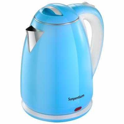 China Keep Hot Water Kettle 2.3L Electric Tea Kettle 2021 New Styles Hot Electric Kettle Double Wall With Stainless Steel for sale