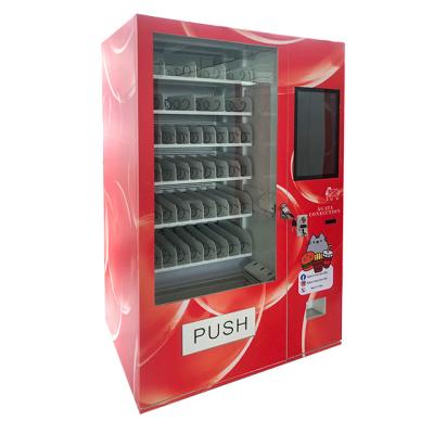 China 9Steps Android app aisles sprial vending machine for foods / drinks / condom / combo for sale