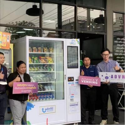 China 9Steps App Android Breakroom Healthy Snack Vending Machine for sale