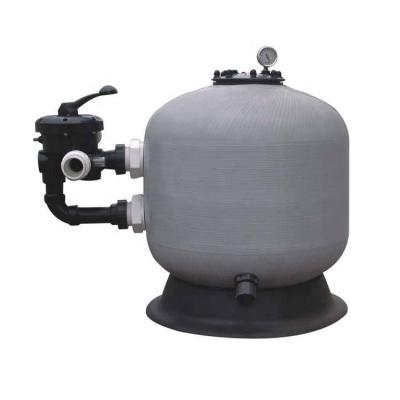 China Durable Filberglass Pressure Side-Mounted Swimming Pool Sand Filter / High Quality Fiberglass Sand Filter for sale