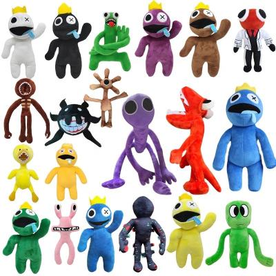 China Blue Monster Friends Rainbow Friends Kids Gift Plush Toys Cartoon Game Character Doll Kawaii Plush Rainbow Friends Stuffed Animals for sale