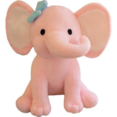 China NEW 2023 Cute Stuffed Plush Baby Elephants Stuffed Toys With Soft Colorful Cheap Wholesale Toy Plush Elephant Big Ears LOW MOQ for sale