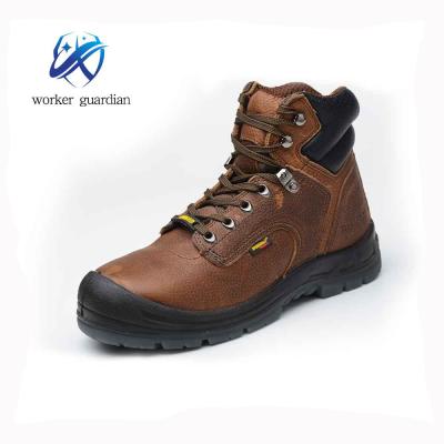 China New Fashionable Steel Toe Prevent Puncture Toe Safety Steel Boots For Work Boots for sale