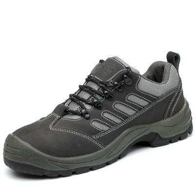 China Steel Toe New Design Nubuck Safety Sneakers PU Leather Breathable Safety Shoes for sale