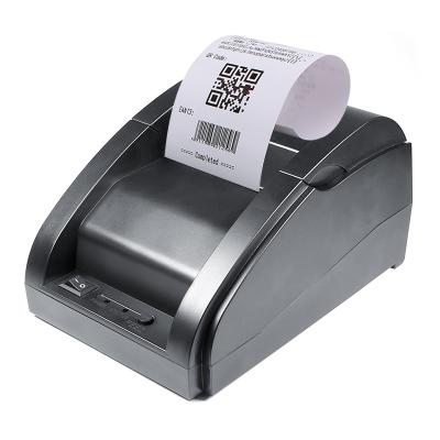 China Black and White Mini Desktop Portable Cash Register Thermal Label Printer For Store Mini Printer USB 58mm for sale